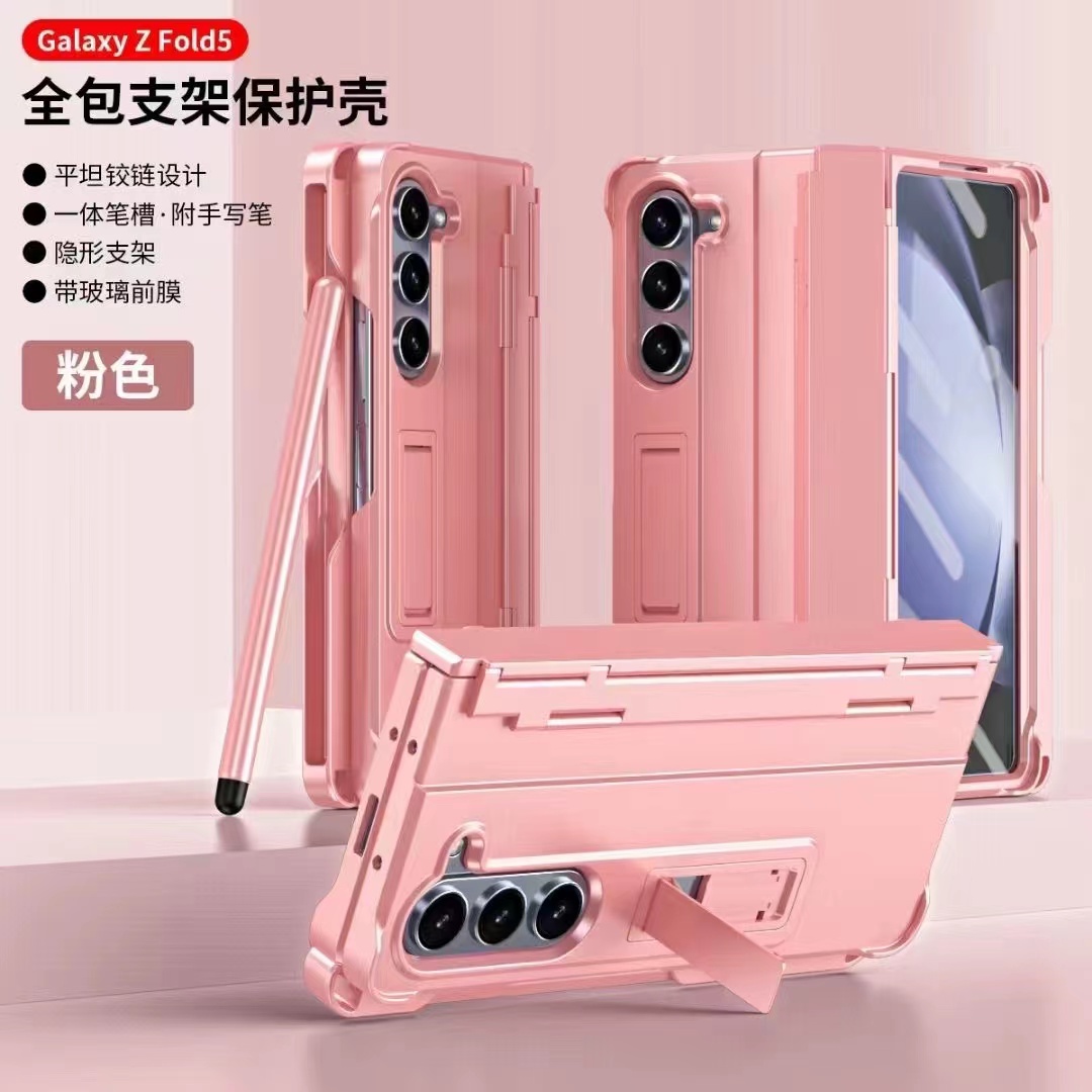 Samsung phone case holder with support pen stand full cover phone case